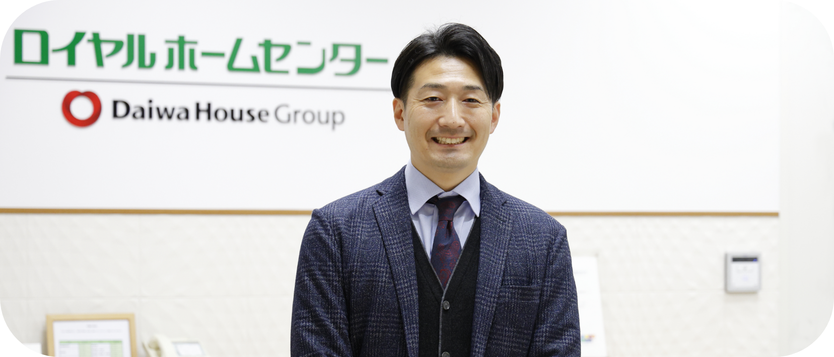 神原さんの正面笑顔の様子