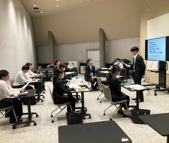 階層別研修の様子